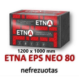 ETNA-N EPS 80 nefrezuotas - (su grafitu) 1200 x 1000 mm